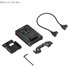 SmallRig 5881 Intelligent Power Management V-Mount Battery Mount Plate with 15mm Dual Rod Clamp