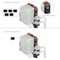 SmallRig 5881 Intelligent Power Management V-Mount Battery Mount Plate with 15mm Dual Rod Clamp