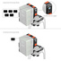 SmallRig 5899 Intelligent Power Management V-Mount Battery Plate Compatible with Arca-Swiss Quick Release Plate
