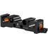 Bright Tangerine 15mm LWS Rear Rod Bracket for LeftField Mini Baseplate