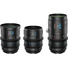 Sirui VP-1 Vision Prime Full-Frame 15, 75 & 150mm Cine 3-Lens Set (Multi-Mount, Black)