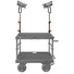 SHAPE Two-Stage Corner Riser Stand for Camera Cart