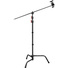 SHAPE C-Stand with 40" Arm and Turtle Base (Black, 296 cm)