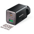 MICRODIA SMARTCube Nano 45W Dual Port GaN Wall Charger (Black)