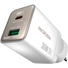 MICRODIA SMARTCube Nano 35W Dual Port GaN Wall Charger (White)