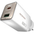 MICRODIA SMARTCube Nano 45W Dual Port GaN Wall Charger (White)