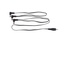 Cioks FLEX 3-Way Daisy Chain Cable (Black)