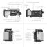 SmallRig 6924 "HawkLock" Advanced Cage Kit with Dual Rod System for Sony FX5