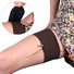 Ursa Thigh Strap with Vertical Pouch with Split End for Wireless Transmitters (Brown)
