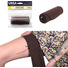 Ursa Thigh Strap with Vertical Pouch with Split End for Wireless Transmitters (Brown)