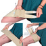 Ursa Thigh Strap with Vertical Pouch with Split End for Wireless Transmitters (Beige)