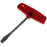 Filmsticks T-Handle Slotted Screwdriver (Red, Extended Shaft)