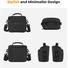 K&F Concept Camera Sling Bag (Black, 5L)