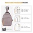 K&F Concept Urban Wander Camera Crossbody Shoulder Backpack (Deep Pink/Purple, 5L)