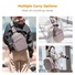 K&F Concept Urban Wander Camera Crossbody Shoulder Backpack (Deep Pink/Purple, 5L)