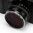 NiSi NC UV Filter II with 49mm Front Thread for Fujifilm X100 Series (Black)