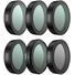 Freewell Insta360 Luna Ultra Wide-Angle Lens ND Filters (6 Pack)