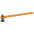 Bright Tangerine Loom Cable Tidy (Orange, 1/4"-20, 8-Pack)