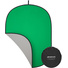 Westcott Collapsible Backdrop (Chroma Green/Grey, 5 x 6.5') - Open Box