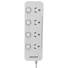 Jackson 4 Outlet Switch Control Powerboard (White)