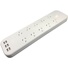 Jackson  PT1055 10 Outlet Powerboard with 6x USB-A Fast Charging Ports (4.5A)