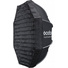 Godox EazyFlow Bty 85S Collapsible Beauty Dish (Black/Silver, 85 cm)