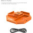 SmallRig 4837B NP-F 4-Channel Camera Battery Charger