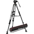 Manfrotto 502X Fluid Video Head & MVTTWINMA Aluminum Tripod with Mid-Level Spreader