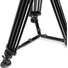 Manfrotto 502X Fluid Video Head & MVTTWINMA Aluminum Tripod with Mid-Level Spreader
