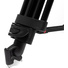 Manfrotto 502X Fluid Video Head & MVTTWINMA Aluminum Tripod with Mid-Level Spreader