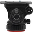 Manfrotto 502X Fluid Video Head & MVTTWINMA Aluminum Tripod with Mid-Level Spreader