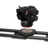 Manfrotto 502X Fluid Video Head & MVTTWINMA Aluminum Tripod with Mid-Level Spreader