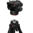 Manfrotto 502X Fluid Video Head & MVTTWINMA Aluminum Tripod with Mid-Level Spreader