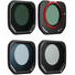 Freewell Everyday Filter Kit for Insta360 Luna Pro (4-Pack)