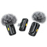 Hollyland LARK A2 Mini DUO 2-Person Wireless Microphone System (Space Gray)