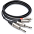 Hosa HPR-005X2 Pro 1/4'' to RCA Cable 5ft (Dual)