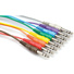Hosa CSS-845 1/4'' Patch Cables 1.5ft (8pk)
