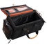 Porta Brace DV Organizer Case with QS-M4 Mini Rain Slick (Black with Copper Trim)