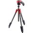 Manfrotto Compact Action Aluminium Tripod (Red)
