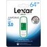 Lexar 64GB JumpDrive S75 USB 3.0 Flash Drive (Green)