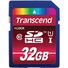Transcend 32GB SDHC Ultimate 600x Class 10 UHS-I Memory Card
