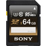 Sony 64GB UHS-I SDXC Memory Card (Class 10/U3)