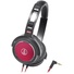 Audio Technica ATH-WS55 Headphones - Red