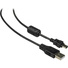 Pearstone 4' Hi-Speed USB Type A Male to Mini USB Type B Cable with Ferrite Bead (Black)