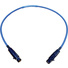 Cable Techniques CT-PCL-18B 18" (457.2mm) Balanced TA3F to TA5F Transmitter Links Cable (Blue)