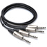 Hosa HSS-001.5X2 Pro 1/4'' Cable 1.5ft (Dual)