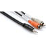 Hosa CMR-206 Mini RCA Breakout Cable 6ft