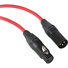 Kopul Premium Performance 3000 Series XLR M to XLR F Microphone Cable - 50' (15.2 m), Red