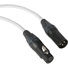 Kopul Premium Performance 3000 Series XLR M to XLR F Microphone Cable - 50' (15.2 m), White