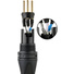 Kopul Premier Quad Pro 5000 Series XLR M to XLR F Microphone Cable - 2' (0.6 m), Black